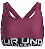 Under Armour Crossback Jr - Sport-BH mittlerer Halt - M&auml;dchen, Dark Red
