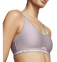 Under Armour Crossback Low W - reggiseno sportivo basso sostegno - donna, Grey