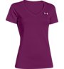 Under Armour UA Tech V-Neck T-shirt, Aubergine