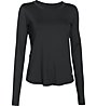 Under Armour Fly By Solid - langärmeliges Trainings-/Laufshirt - Damen, Black