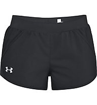 Under Armour Fly By Mini - pantaloni corti running - donna, Black