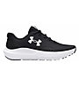 Under Armour Grade School Surge 4 Jr - Neutrallaufschuhe - Jungs, Black/White