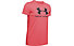 Under Armour Graphic Sportstyle C. Crew - T-shirt - Damen, Pink/Orange