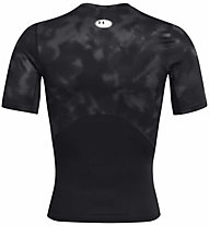 Under Armour HeatGear® Printed M - T-Shirt - Herren , Black