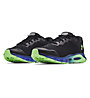 Under Armour Hovr Infinite 3 - scarpe running neutre - uomo, Black/Green/Blue