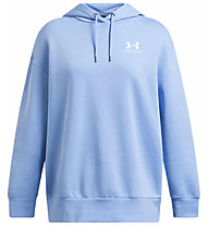 Under Armour Icon Fleece Oversized W - Kapuzenpullover - Damen, Light Blue