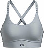 Under Armour Infinity Covered W - Sport-BH Mittlerer Halt - Damen, Light Blue