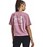 Under Armour Logo Oversized W - T-Shirt - Damen, Pink