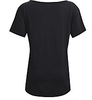 Under Armour Oversized Wordmark Graphic - T-Shirt - Damen, Black