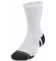 Under Armour Performance Tech Nov 3Pk Crew - kurze Socken, White