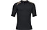 Under Armour Perpetual Superbase - T-shirt fitness - uomo, Black/Gold