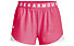 Under Armour Play Up 3.0 - pantaloni fitness - donna, Pink