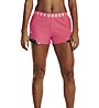 Under Armour Play Up Shorts 3.0 Trico Nov - pantaloni corti fitness - donna, Pink