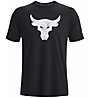 Under Armour Project Rock Brahma Bull M - T-Shirt - Herren, Black