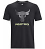Under Armour Project Rock Brahma Bull M - T-shirt - uomo, Black