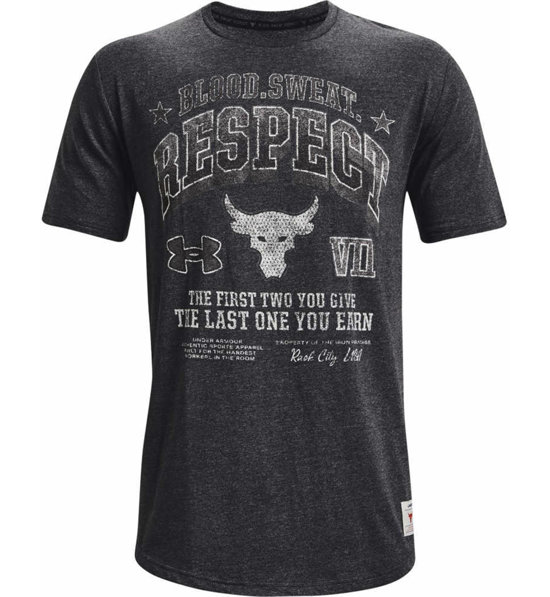 Under Armour Project Rock BSR Fitness und Trainings T Shirt Herren Sportler