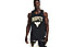 Under Armour Project Rock Reversible - top fitness - uomo, Black