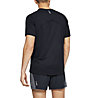 Under Armour Qualifier Glare - T-shirt running - uomo, Black