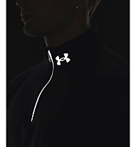 Under Armour Qualifier Run 1/4 Zip - maglia running - uomo, Black