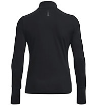 Under Armour Qualifier Run 1/4 Zip W - maglia running - donna, Black