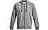 Under Armour Rival Fleece M - felpa con cappuccio - uomo, Grey