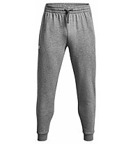 Under Armour Rival Fleece M - pantaloni fitness - uomo, Grey