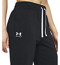 Under Armour Rival Terry W - Trainingshosen - Damen, Black/White