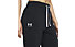 Under Armour Rival Terry W - pantaloni fitness - donna, Black/White