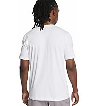 Under Armour Sliced Wordmark M - T-shirt - uomo, White