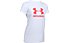 Under Armour Sportstyle Crew - T-shirt fitness - donna, White