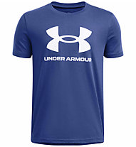 Under Armour Sportstyle Logo - T-Shirt - Jungs , Dark Blue