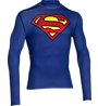 Under Armour Superman Evo Comp - T-Shirt, Navy