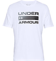 Under Armour Team Issue Wordmark - Trainingsshirt - Herren, White/Black
