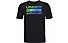 Under Armour Team Issue Wordmark - T-shirt fitness - uomo, Black/Blue/Green