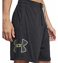 Under Armour Tech Graphic M - pantaloni fitness - uomo, Black/Yellow