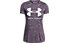 Under Armour Tech Graphic Twist SS - T-shirt fitness - donna, Purple