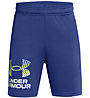 Under Armour Tech Logo Jr - Trainingshosen - Kinder, Blue/Green