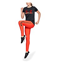 Under Armour Tech SSC Graphic - T-shirt fitness - donna, Black