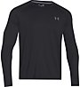 Under Armour Teh ls tee Maglia a maniche lunghe fitness, Black