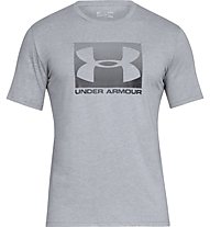 Under Armour UA Boxed Sportstyle - T-Shirt - Herren, Grey/Black