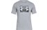 Under Armour UA Boxed Sportstyle SS - T-shirt fitness - uomo, Grey/Black