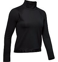 Under Armour RUSH™ ColdGear® - Sweatshirt - Damen, Black