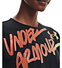 Under Armour UA Chroma Graphic - T-Shirt - donna, Black
