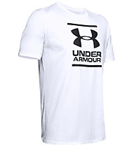 Under Armour UA GL Foundation - T-Shirt - Herren, White/Black