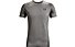 Under Armour UA HG Armour Fitted SS - Trainingshirt - Herren, Grey