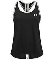 Under Armour Knockout - top fitness - ragazza, Black