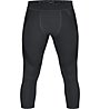 Under Armour UA Perpetual Powerprint ½ - pantaloni fitness 3/4 - uomo, Black