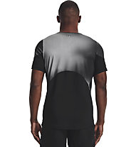 Under Armour UA Rush 2.0 Print - T-shirt fitness - uomo, Black