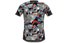 Under Armour UA Rush 2.0 Print - T-shirt fitness - uomo, Multicolor/Black