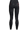 Under Armour UA Rush Legging 6M Novelty - pantaloni fitness - donna, Black